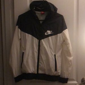 Black & White Nike Windbreaker
